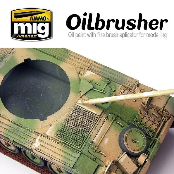 OILBRUSHER : Vert Olive – A.MIG 3505 – Image 2