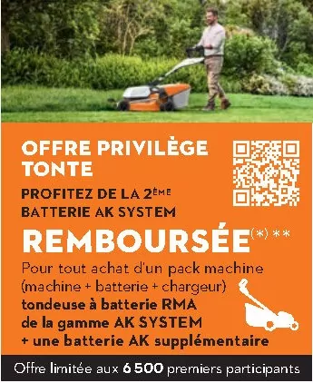 Tondeuse à batterie STIHL RMA 239 C Pack – Image 2