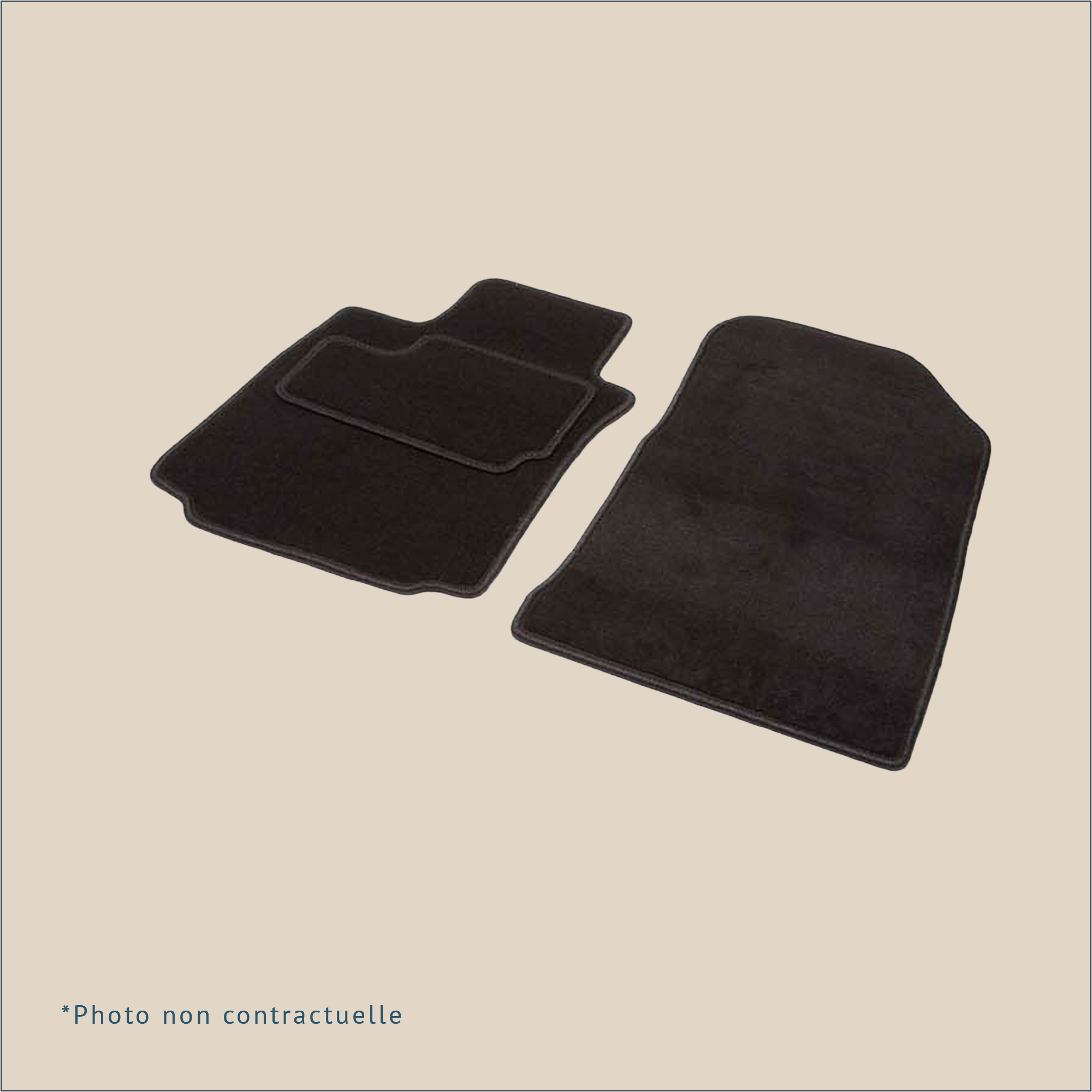 Tapis Jaguar XJ6 X350 (2002-2009) Avant uniquement – Gamme classique